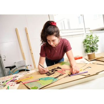 Stabilo Pen 68 Kalın Uçlu Keçeli Kalem 25 Pastel Turuncu