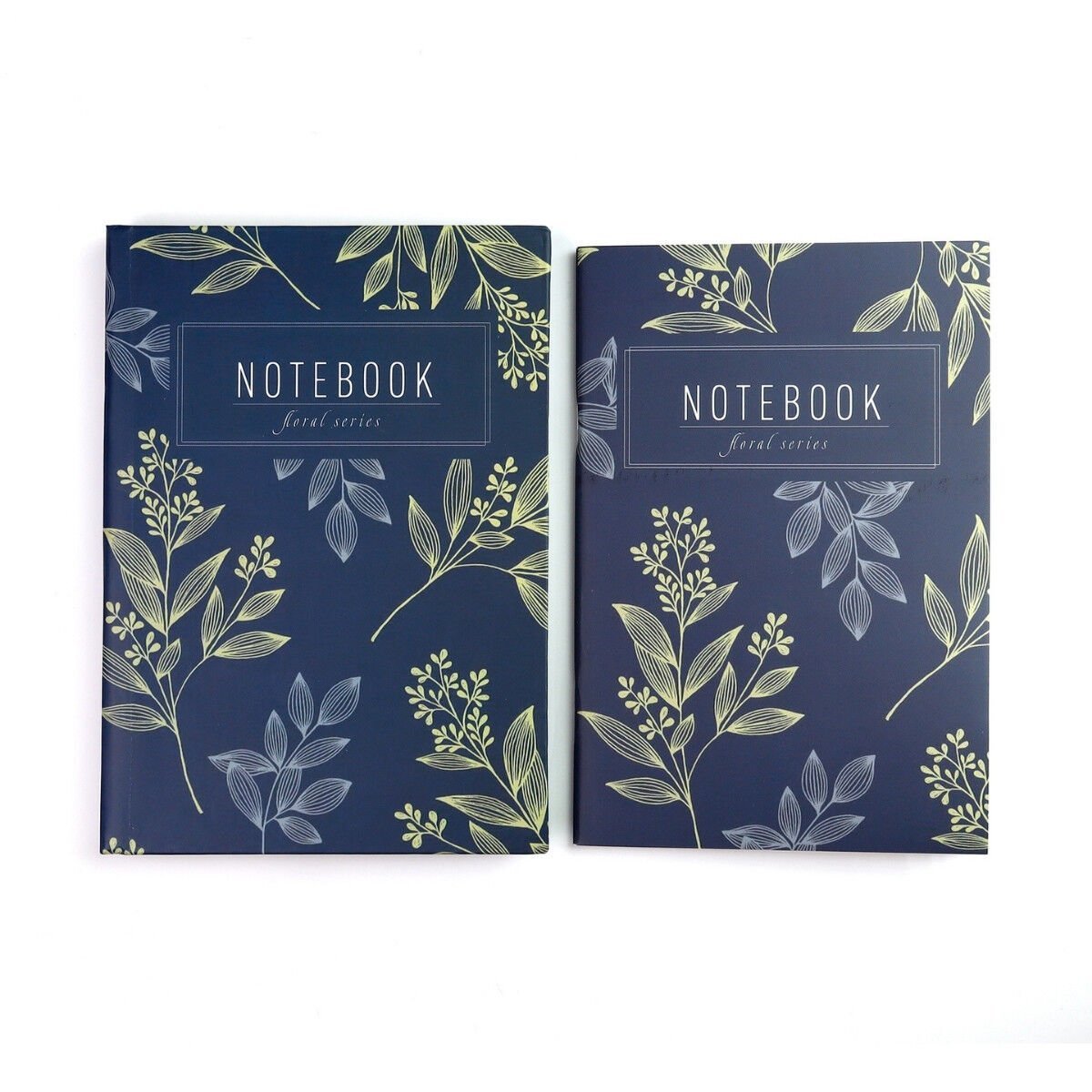 Yıldız Floral Seri İkili Defter Sert Kapak 14x20cm No: 08
