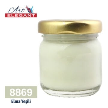 Art Elegant Seramik Ve Çini Boya 40gr 8869 Elma Yeşili