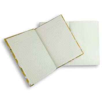 Yıldız Floral Seri İkili Defter Sert Kapak 14x20cm No: 09