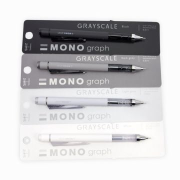 Tombow Mono Graph Grayscale Mekanik Kurşun Kalem 0.5mm Koyu Gri