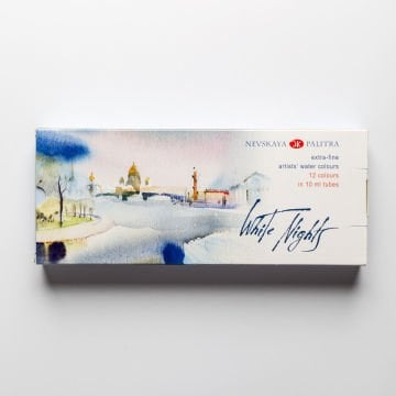 St Petersburg White Nights 10ml x 12li Tüp Sulu Boya