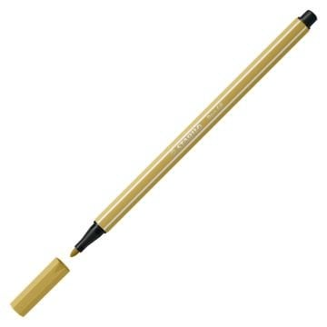 Stabilo Pen 68 Kalın Uçlu Keçeli Kalem 66 Açık Haki