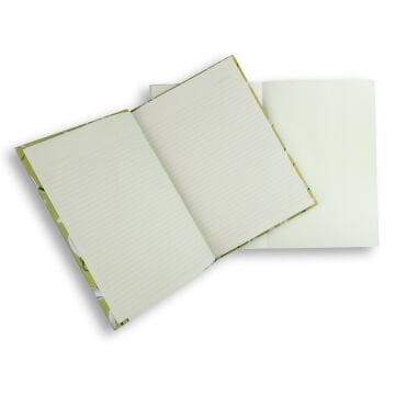 Yıldız Floral Seri İkili Defter Sert Kapak 14x20cm No: 10
