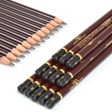 Lotory 6812 Dereceli Eskiz Çizim Kalemi 4B
