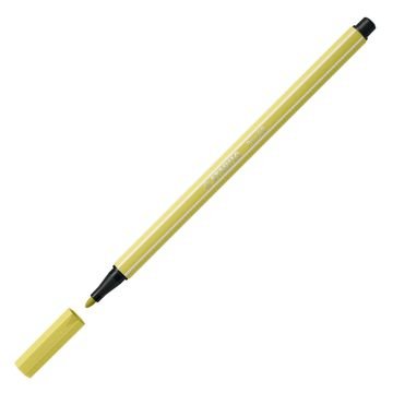 Stabilo Pen 68 Kalın Uçlu Keçeli Kalem 67 Hardal