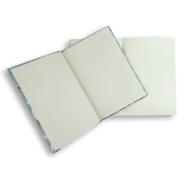 Yıldız Floral Seri İkili Defter Sert Kapak 14x20cm No: 11