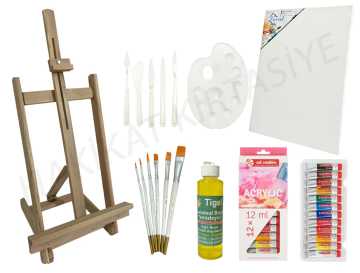 Akrilik Boya Yetişkinler İçin Başlangıç Seti 2