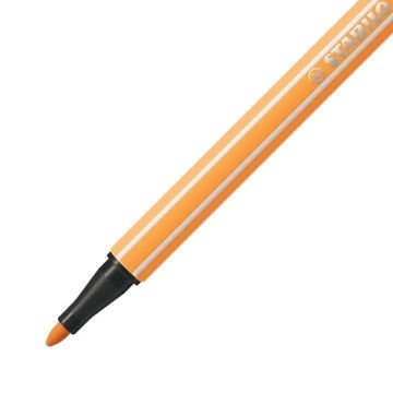 Stabilo Pen 68 Kalın Uçlu Keçeli Kalem 85 Papaya Turuncusu