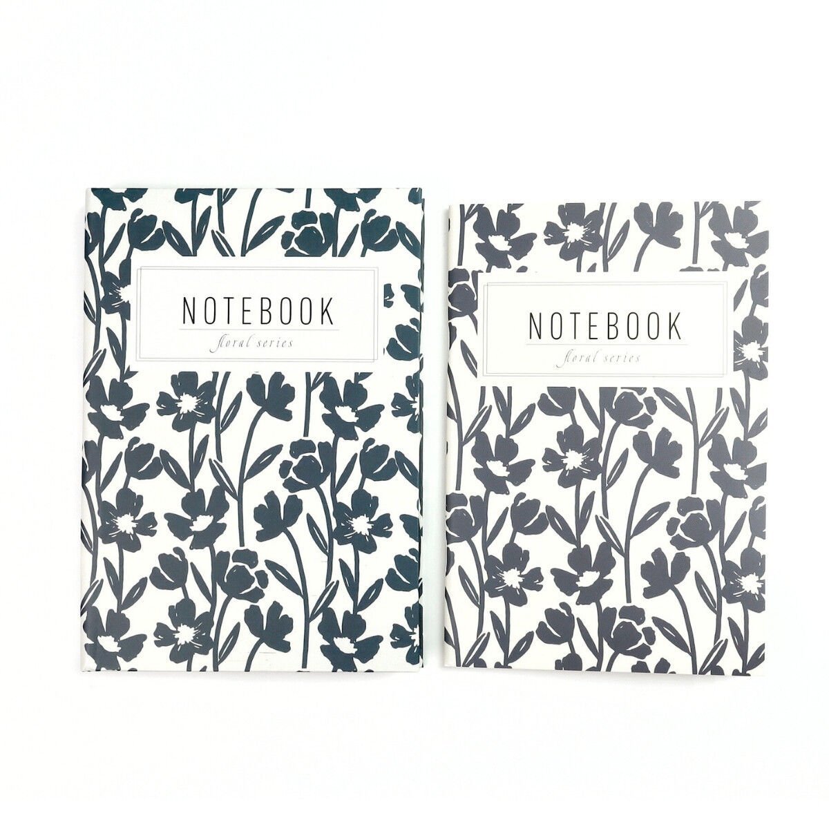 Yıldız Floral Seri İkili Defter Sert Kapak 14x20cm No: 12