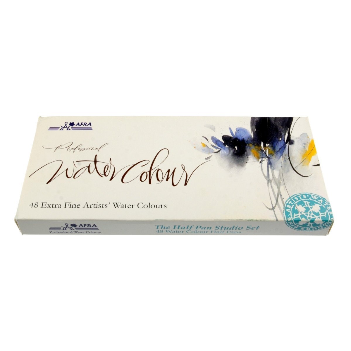 Afra Artists Water Colours Sulu Boya Yarım Tablet Seti 48li