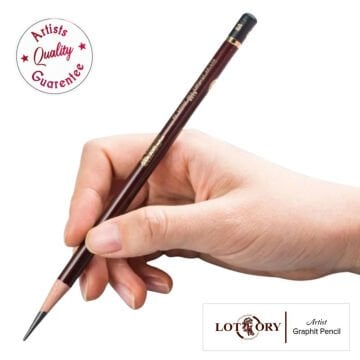 Lotory 6812 Dereceli Eskiz Çizim Kalemi 6B