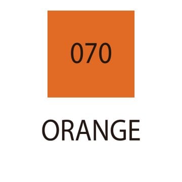 Zig Kaligrafi Kalemi Çift Uçlu 2mm + 3.5mm Tc-3100 070 Orange