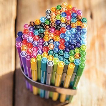 Stabilo Pen 68 Kalın Uçlu Keçeli Kalem 87 Köri Sarısı