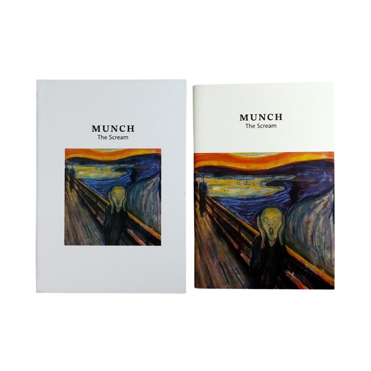 Yıldız Portrait Seri İkili Defter Sert Kapak 14x20cm Munch