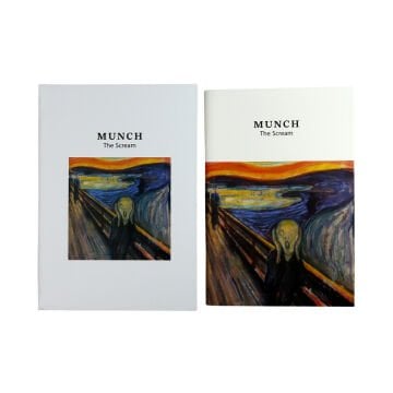 Yıldız Portrait Seri İkili Defter Sert Kapak 14x20cm Munch