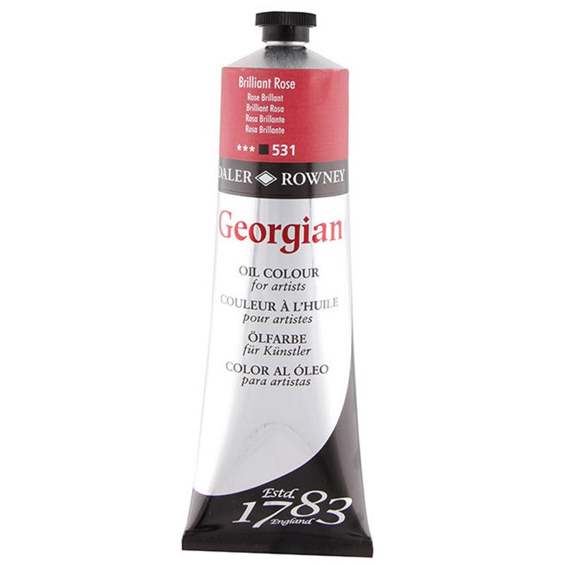 Daler Rowney Georgian Yağlı Boya 225ml 531 Brilliant Rose