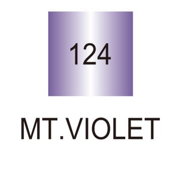 Zig Kaligrafi Kalemi MS-8400 Çift Taraflı Düz Kesik 2.0-3.5mm 124 Metalik Mor (Violet)