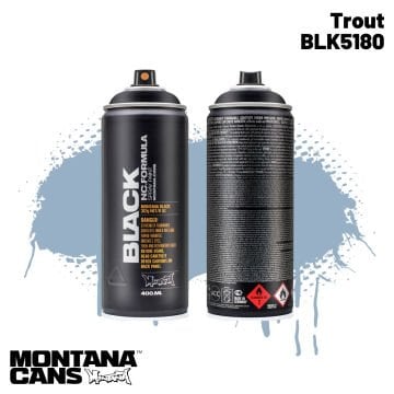 Montana Black Sprey Boya 400ml BLK5180 Trout