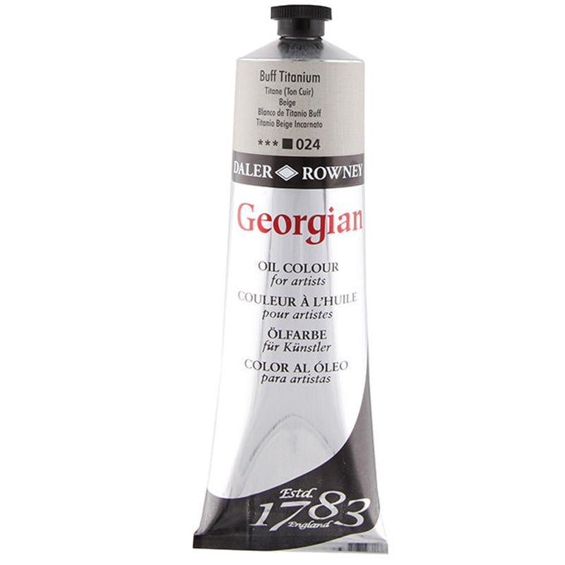 Daler Rowney Georgian Yağlı Boya 225ml 024 Buff Titanium White