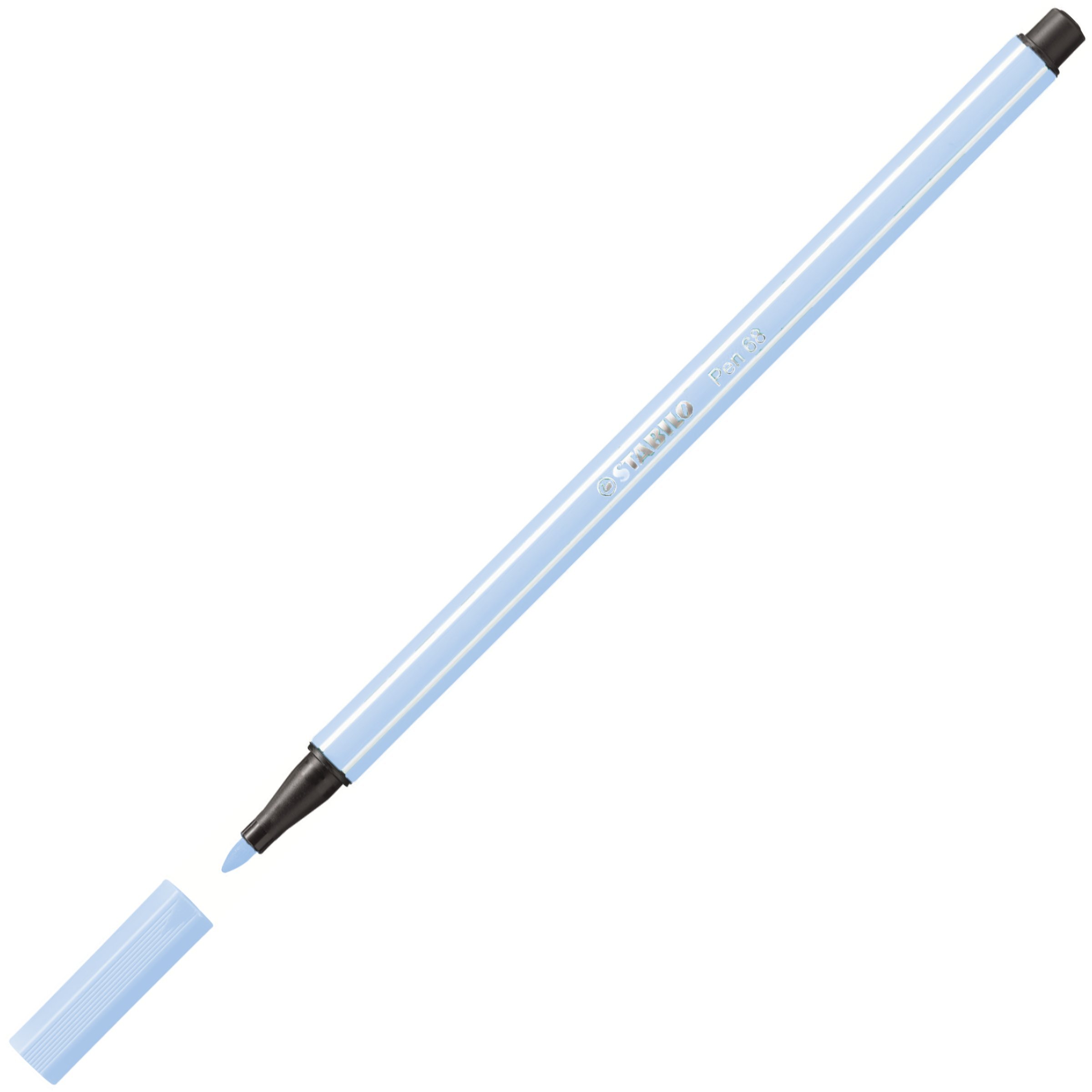 Stabilo Pen 68 Kalın Uçlu Keçeli Kalem 11 Buz Mavisi