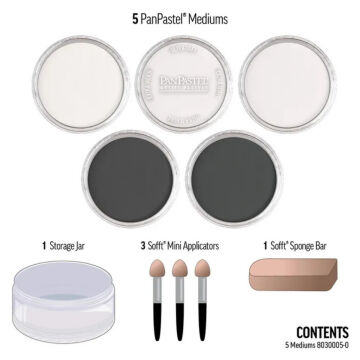 Pan Pastel Set 5 Mediums