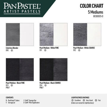 Pan Pastel Set 5 Mediums