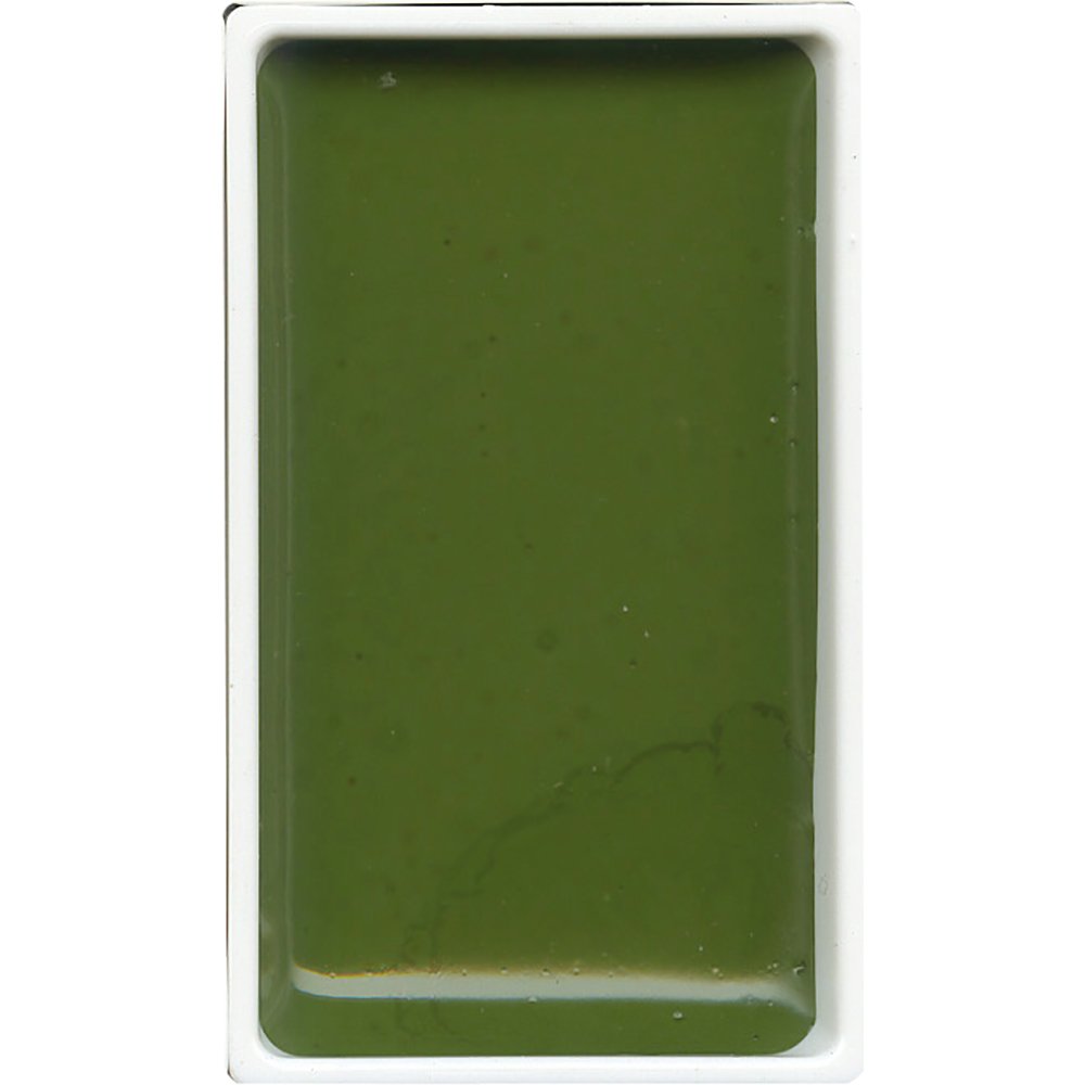 Zig Gansai Tambi Sulu Boya Tablet No 054 Olive Green