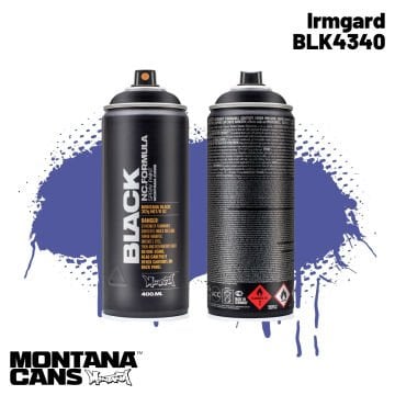 Montana Black Sprey Boya 400ml BLK4340 İrmgard
