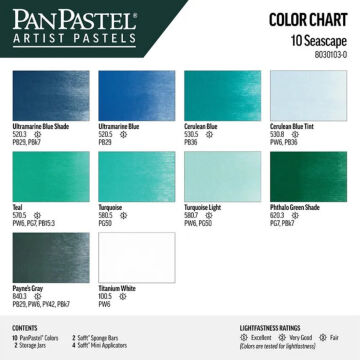 Pan Pastel Set 10 Seascape