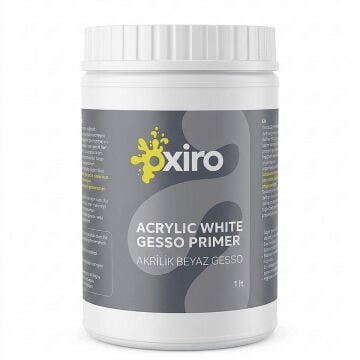 Oxiro Acrylic White Gesso Primer 1000ml