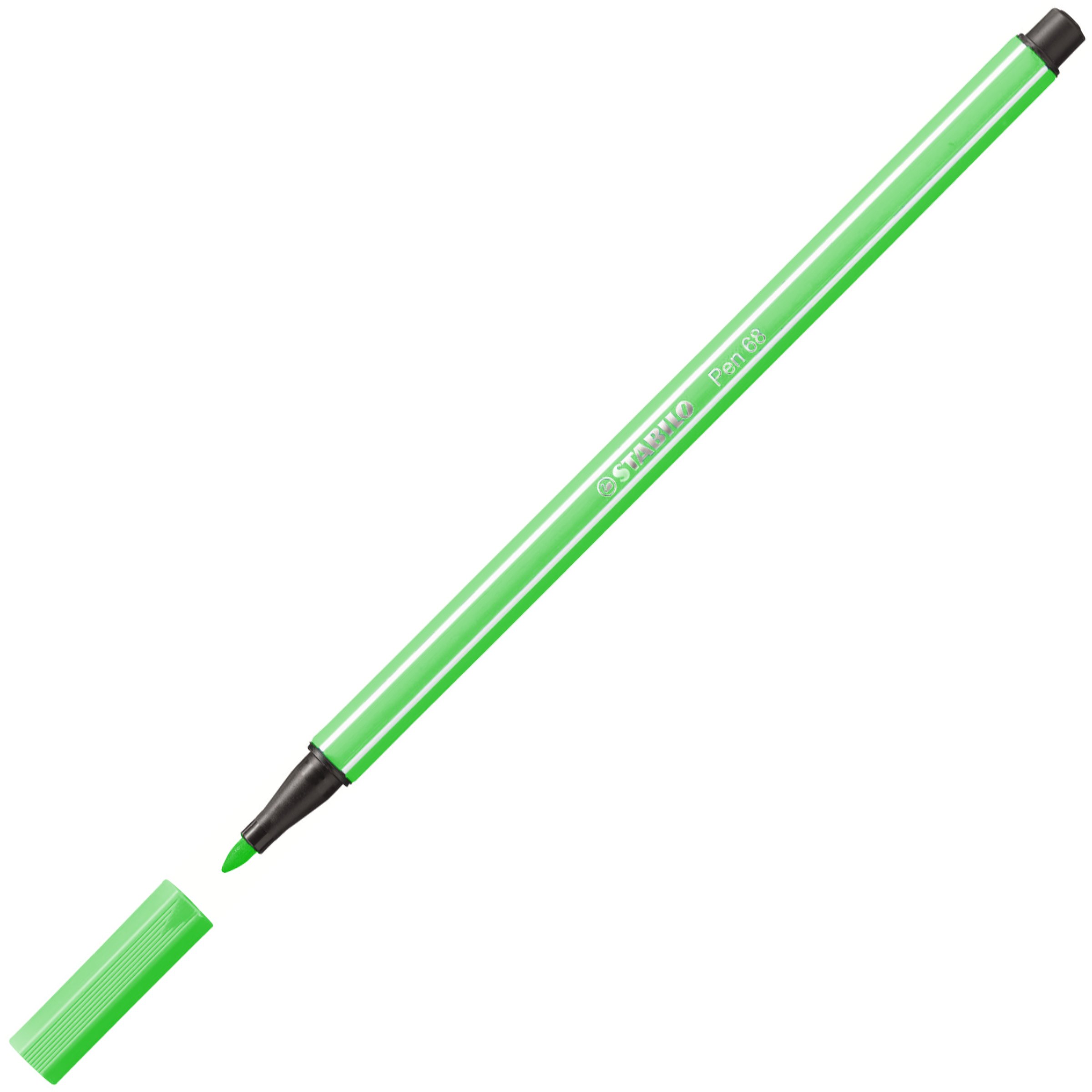 Stabilo Pen 68 Kalın Uçlu Keçeli Kalem 16 Zümrüt Yeşili