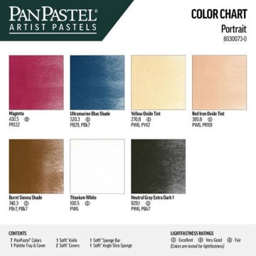 Pan Pastel Set 7 Portrait 13 Parça