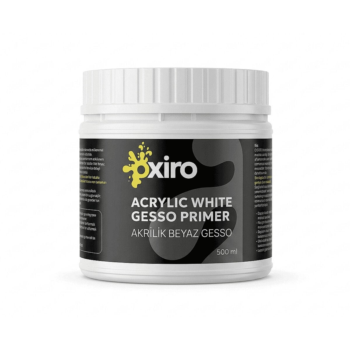 Oxiro Acrylic White Gesso Primer 500ml