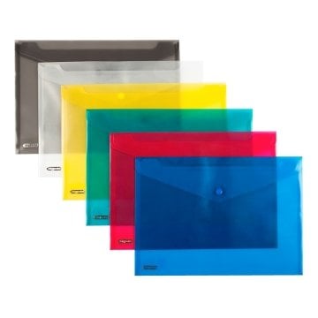 Bigpoint Çıtçıtlı Dosya A4 Şeffaf