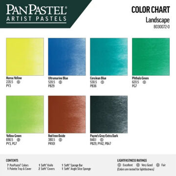 Pan Pastel Set 7 Landscape 13 Parça