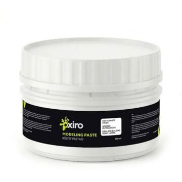 Oxiro Rölyef Pasta 250ml Matte White