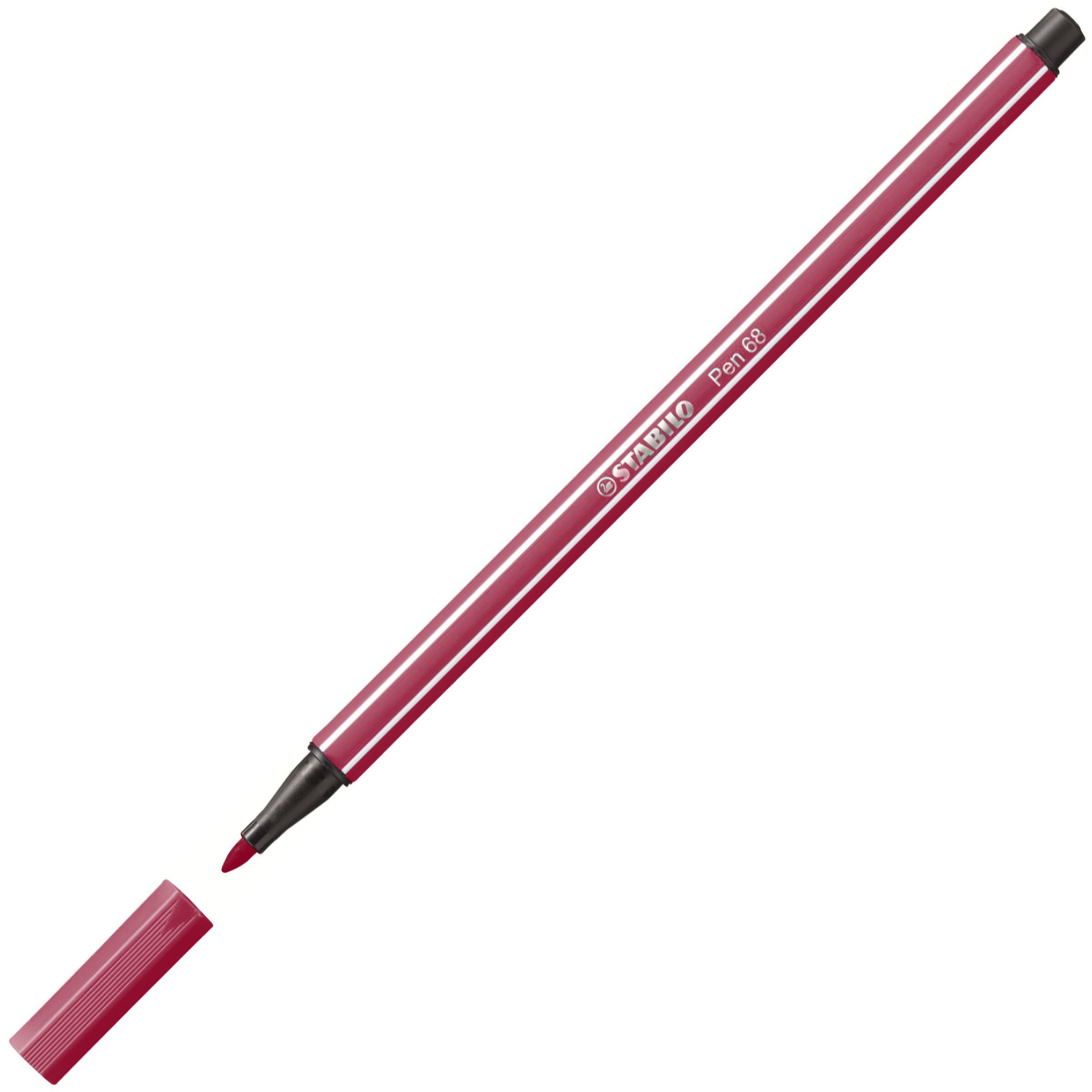 Stabilo Pen 68 Kalın Uçlu Keçeli Kalem 19 Vişne Çürüğü