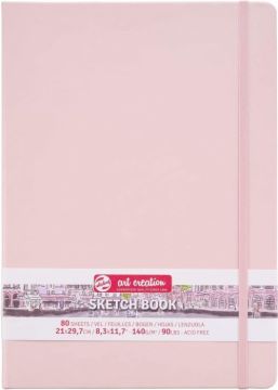Talens Art Creation Eskiz Bloğu Sert Kapak A4 140gr 21x29,7cm Pembe 80yp
