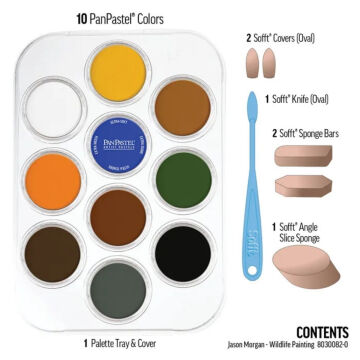 Pan Pastel Set 10 Wildlife 17 Parça