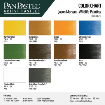 Pan Pastel Set 10 Wildlife 17 Parça