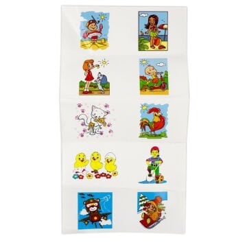 Brons Çevir Boya Tuval Seti 15x15cm BR-5071