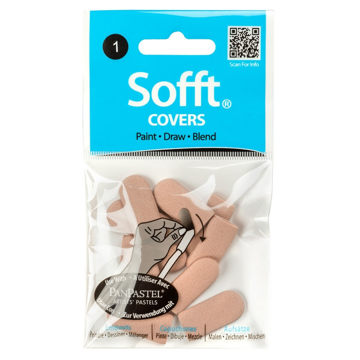 Pan Pastel Sofft Nib 1 Round 10lu