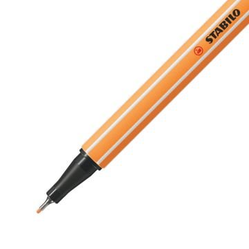 Stabilo Point 88 İnce Uçlu Keçeli Kalem 25 Pastel Turuncu