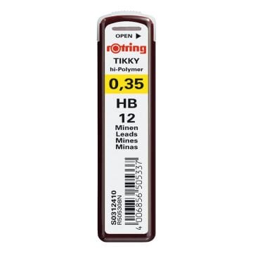 Rotring Hi-Polymer Kurşun Kalem Ucu 0.3mm Hb