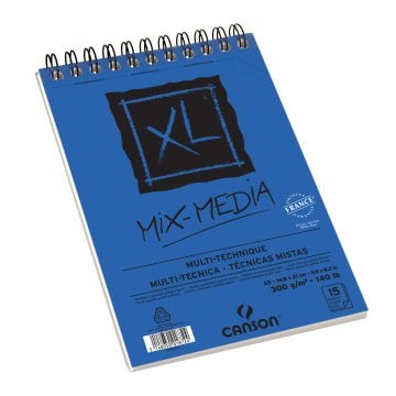 Canson XI Mix Media Defter A5 300gr 15yp Spiralli
