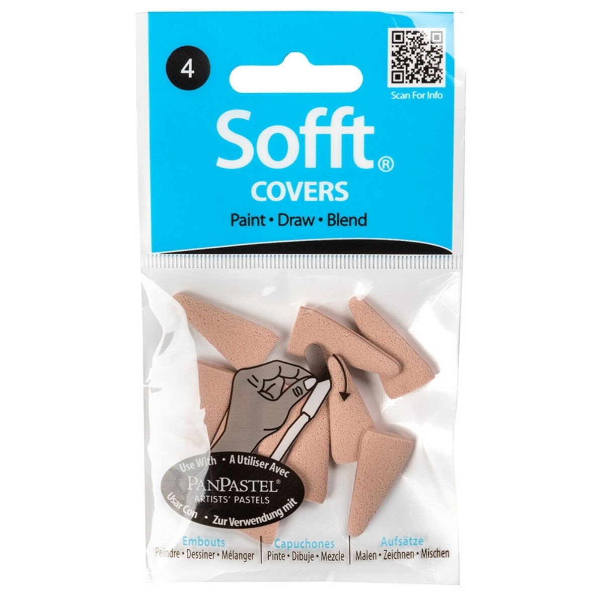 Pan Pastel Sofft Nib 4 Point 10lu