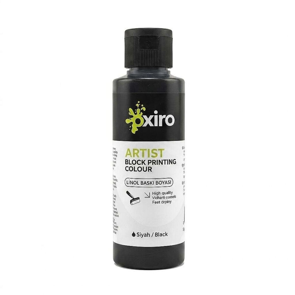 Oxiro Linol Boyası 120ml Siyah