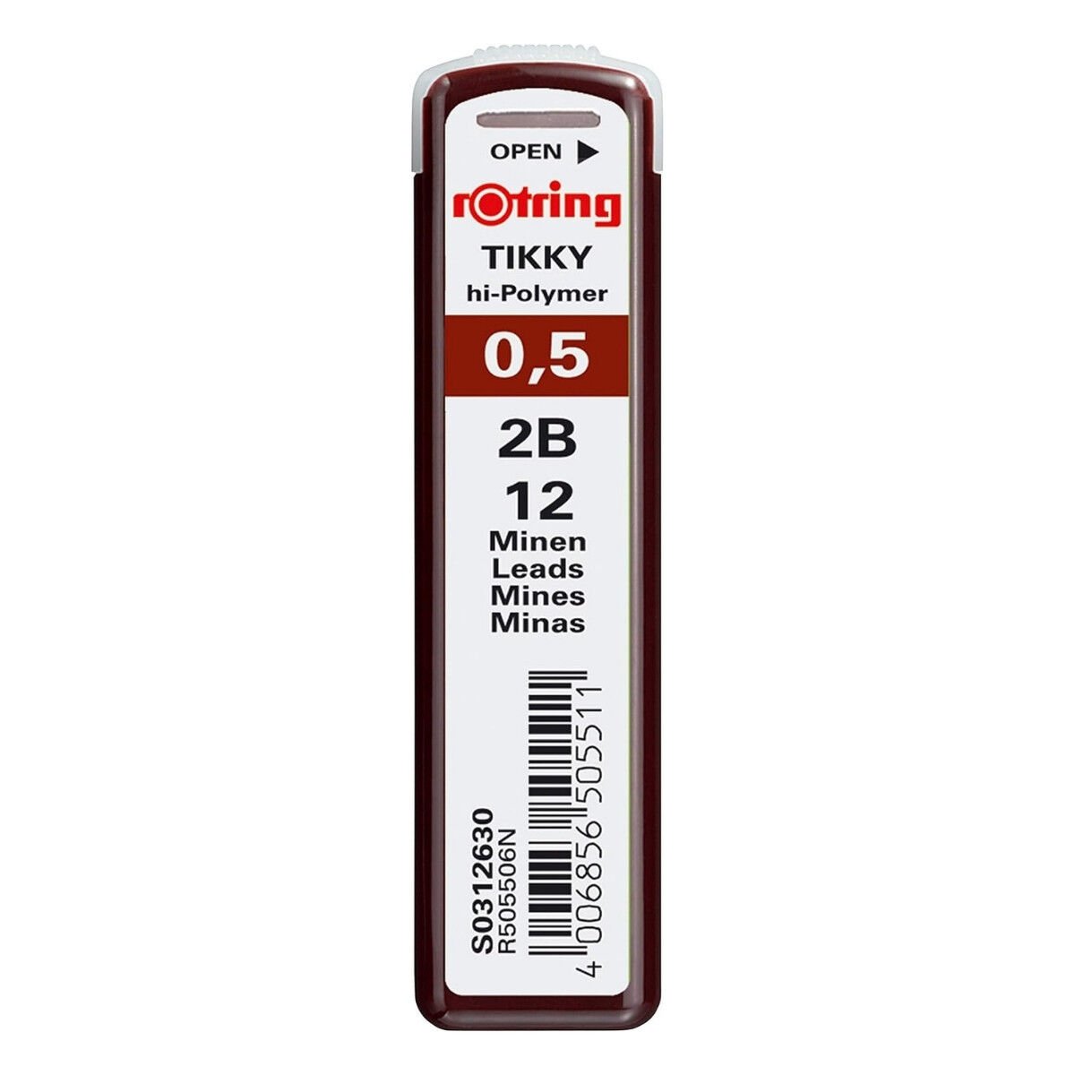 Rotring Hi-Polymer Kurşun Kalem Ucu 0.5mm 2b