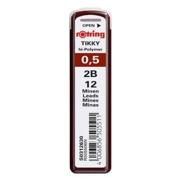 Rotring Hi-Polymer Kurşun Kalem Ucu 0.5mm 2b